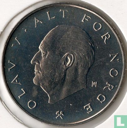 Norvège 1 krone 1978 - Image 2