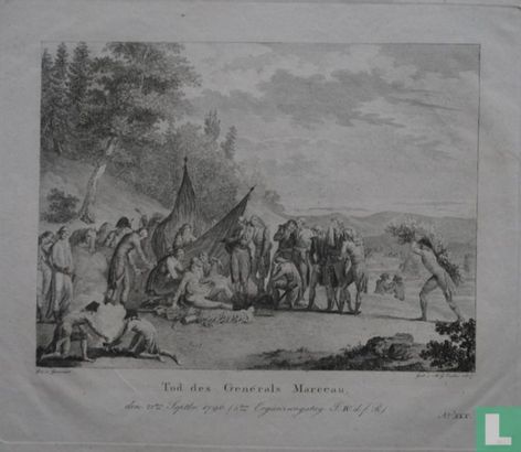 Tod des Generals Marceau, den 21ten Septbr. 1796