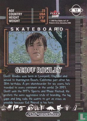 Geoff Rowley  - Skateboard - Image 2