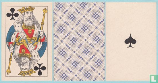 Bezique, Keizerlijke Speelkaartenfabriek, St. Petersburg, 24 Speelkaarten, Playing Cards, 1890 - Bild 3