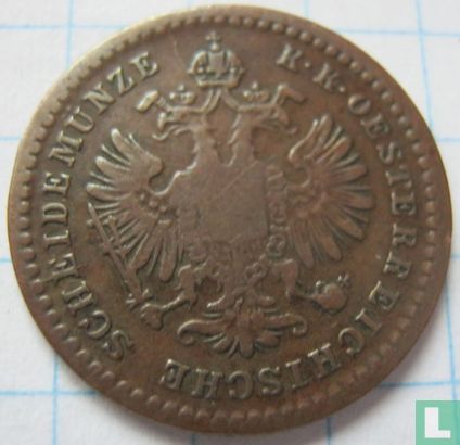 Autriche 5/10 kreuzer 1860 (A) - Image 2