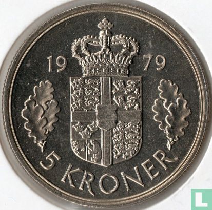 Dänemark 5 Kroner 1979 - Bild 1
