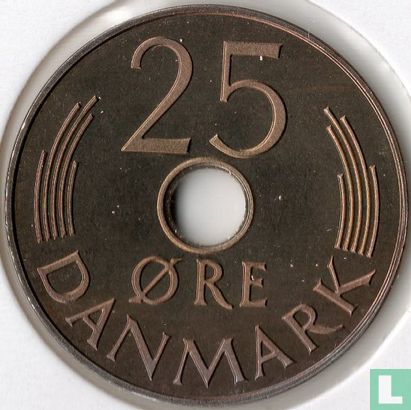 Dänemark 25 Øre 1987 - Bild 2