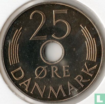 Denemarken 25 øre 1981 - Afbeelding 2