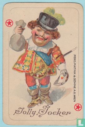 Joker, Jubiläum Whist No. 104, Austria, Ferd. Piatnik & Söhne A.G., Wien, Speelkaarten, Playing Cards - Bild 1