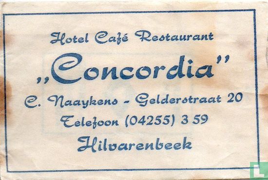Hotel Café Restaurant "Concordia" - Afbeelding 1