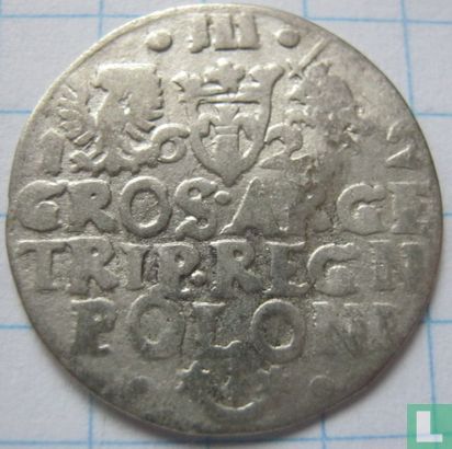 Polen 3 Groschen 1622 "Trojak" - Bild 1
