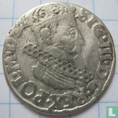 Pologne 3 grosze 1622 "Trojak" - Image 2