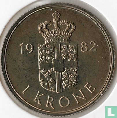 Dänemark 1 Krone 1982 - Bild 1