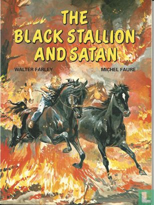 The black Stallion and Satan - Afbeelding 1