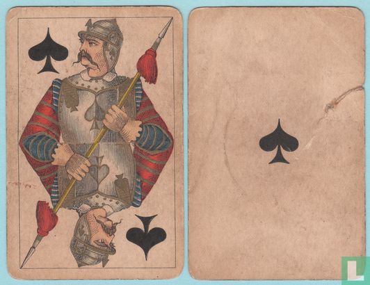 Glazietnija, Keizerlijke Speelkaartenfabriek, St. Petersburg, 24 Speelkaarten, Playing Cards, 1900 - Image 1