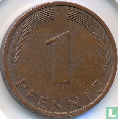 Duitsland 1 pfennig 1972 (J) - Afbeelding 2