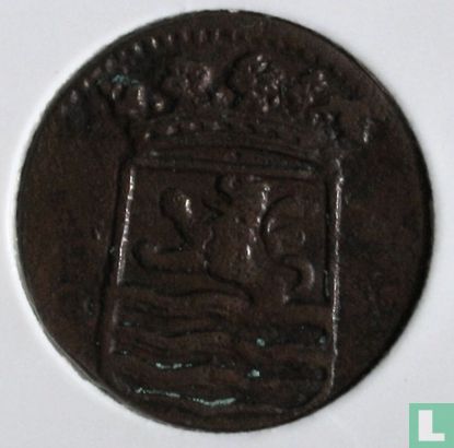 VOC 1 duit 1790 (Zeeland - broad coat of arms) - Image 2