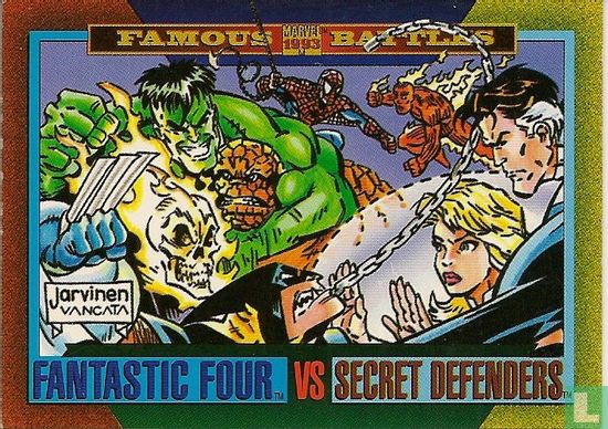 Fantastic Four vs. Secret Defenders - Image 1
