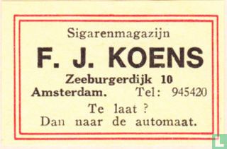 Sigarenmagazijn F.J. Koens