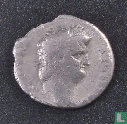 Denier de l'Empire romain, AR, 54-68 après JC, Nero, Rome, AD 65 - Image 1