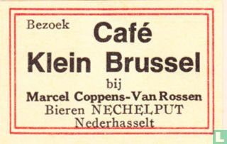 Café Klein Brussel - Marcel Coppens-Van Rossen