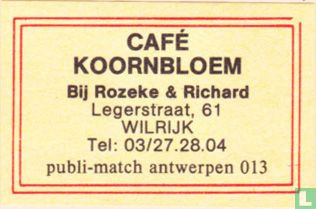 Café Koornbloem - Bij Rozeke & Richard