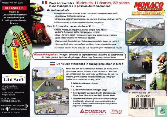 Monaco Grand Prix Racing Simulation 2 - Afbeelding 2