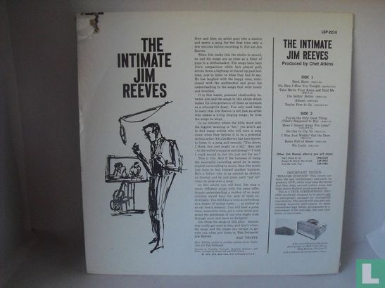 The Intimate Jim Reeves - Image 2