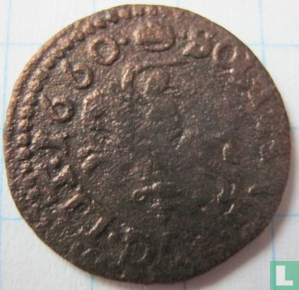 Lituanie 1 solidus 1660 - Image 1