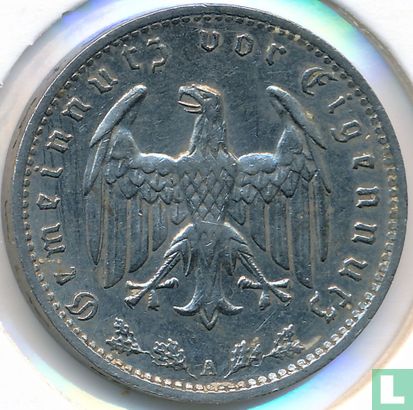 Duitse Rijk 1 reichsmark 1934 (A) - Afbeelding 2