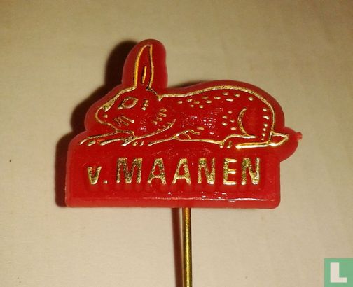 v. Maanen (lapin) [or sur rouge]