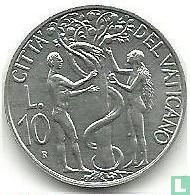 Vatican 10 lire 1988 - Image 2