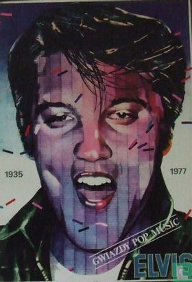 Muziek: Elvis Presley - Ontwerp: Lex Drewinsky - ca. jaren 1980