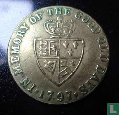 UK  the good old days gaming token  1797 - Image 1