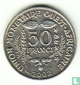 West African States 50 francs 2002 "FAO" - Image 1