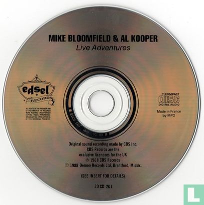 The Live Adventures of Mike Bloomfield and Al Kooper - Afbeelding 3