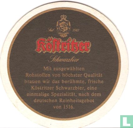 Köstritzer Schwarzbier / Mit ausgewählten Rohstoffen ... - Image 2