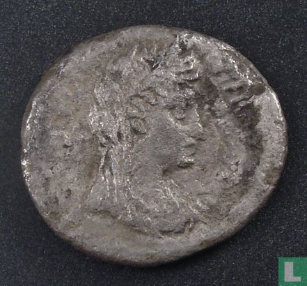 Romeinse Rijk, AR Tetradrachme, 68-69 AD, Galba, Alexandrië, 68-69 AD  - Afbeelding 2