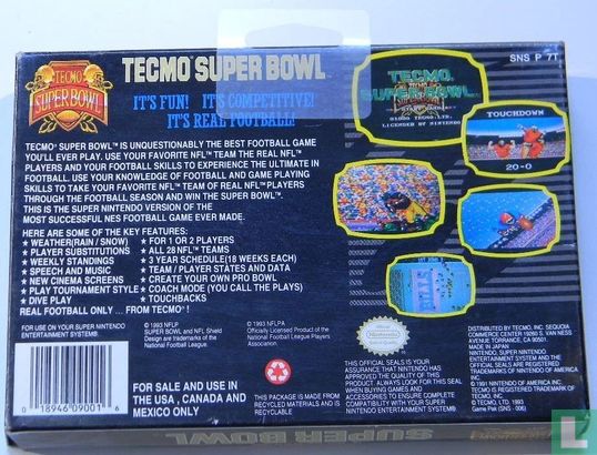 Tecmo Super Bowl - Bild 2