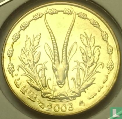 États d'Afrique de l'Ouest 5 francs 2003 - Image 1