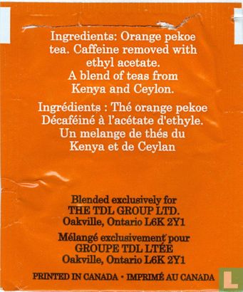 Decaffeinated Orange Pekoe - Afbeelding 2