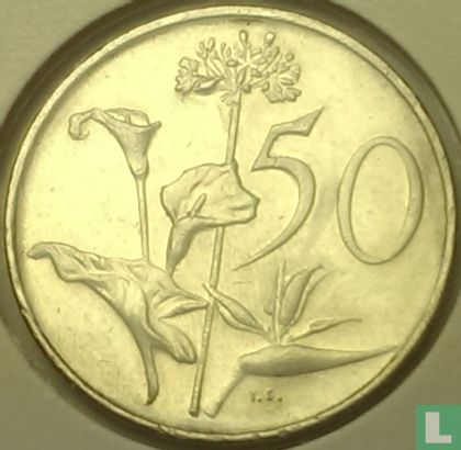 Afrique du Sud 50 cents 1981 - Image 2