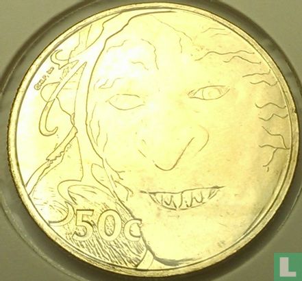 Nieuw-Zeeland 50 cents 2003 "Lord of the Rings - Orc" - Afbeelding 2