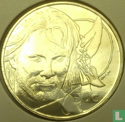 New Zealand 50 cents 2003 "Lord of the Rings - Aragorn" - Image 2