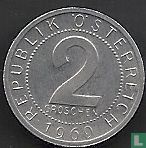 Oostenrijk 2 groschen 1969 (PROOF) - Afbeelding 1