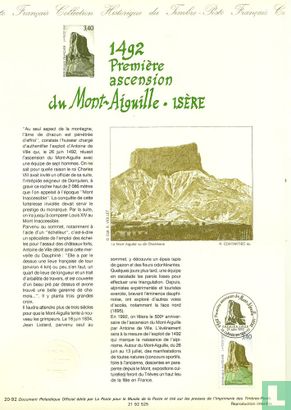 1492 premiere ascension du Mont Aiguille