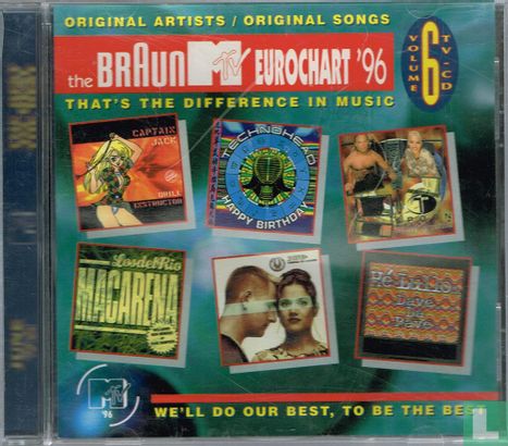 The Braun MTV Eurochart '96 Volume 6 - Image 1