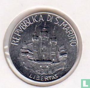 San Marino 5 lire 1984 "Galileo Galilei" - Afbeelding 2