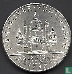 Oostenrijk 2 schilling 1937 "200th anniversary Completion of St. Charles church" - Afbeelding 2