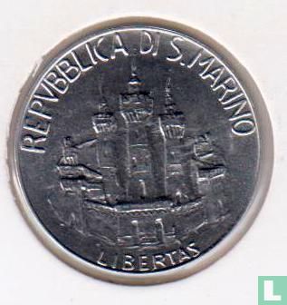 San Marino 10 lire 1984 "Alessandro Volta" - Afbeelding 2