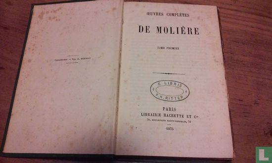 Oevres complètes de Molière 3 - Afbeelding 3