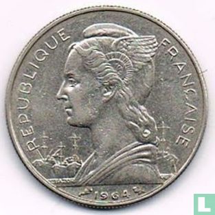 Réunion 50 francs 1964 - Afbeelding 1