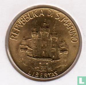 San Marino 20 lire 1984 "Louis Pasteur" - Image 2