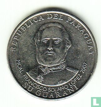 Paraguay 1000 guaranies 2007 - Afbeelding 1
